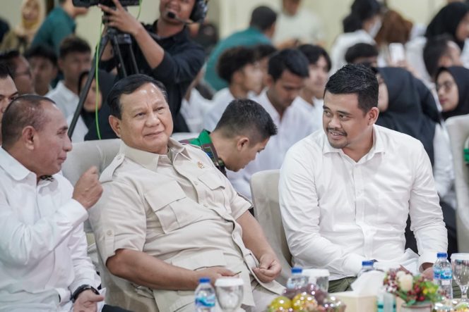 
					Menhan Prabowo Launching PBN Yang Digagas Bobby Nasution