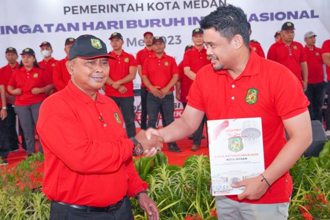 
					Peringati Hari Buruh Internasional, Wali Kota Medan Ingin 100% Buruh dan Pekerja Tercover BPJS