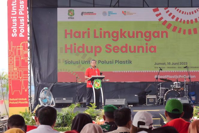 
					Ancaman Nyata Lingkungan, Bobby Nasution Ajak Biasakan Diri Kelola Sampah Plastik Lewat 3R