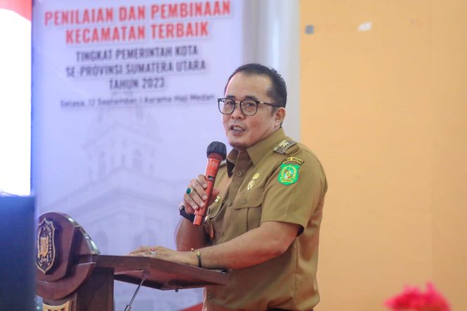 
					Wakil Wali Kota Aulia Rachman mengucapkan terima kasih kepada Tim penilaian dan Pembinaan