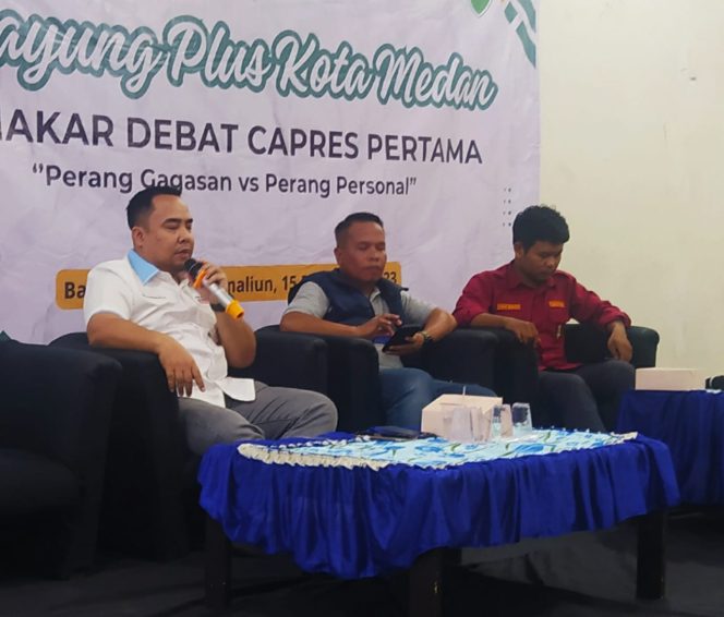 
					Cipayung Plus Kota Medan Bahas Debat Capres, Tim Pasangan Nomor 3 Tak Datang