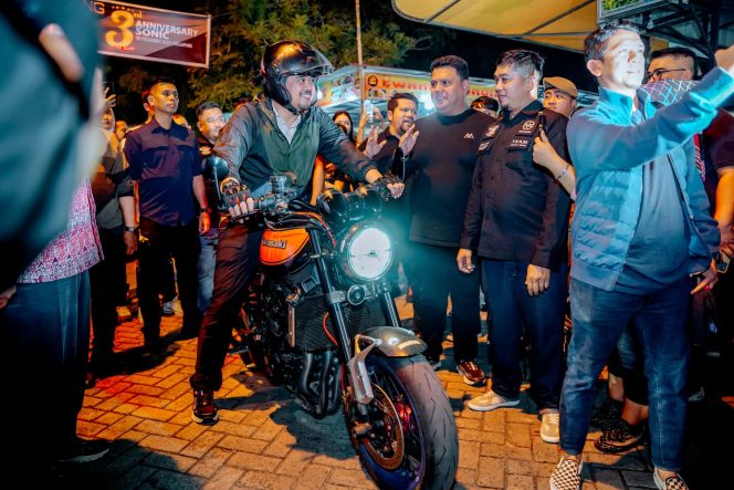 
					Bobby Nasution Ajak Komunitas Sepeda Motor Hilangkan Geng Motor dan Wujudkan Indonesia Emas 2045