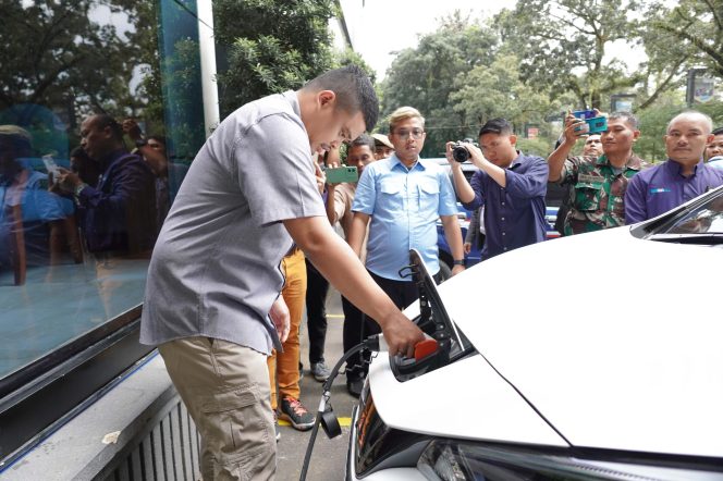 
					Bobby Nasution Senang Fasilitas SPKLU di Medan Bertambah