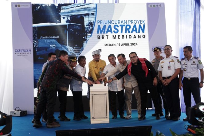 
					Proyek Mastran BRT Mebidang Dimulai, Bobby Ajak Semua Pihak Mewujudkannya