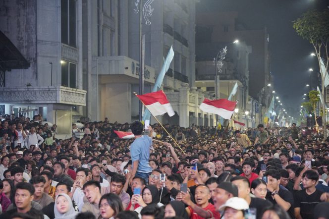 
					Nobar Timnas di Medan Meriah, Bobby Nasution Respon Tagline Garuda Mendunia