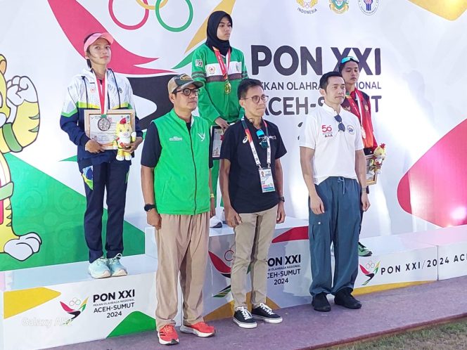 
					Raih Emas Kedua, Atletik Sumut Nella Agustin Kembali Pecahkan Rekor