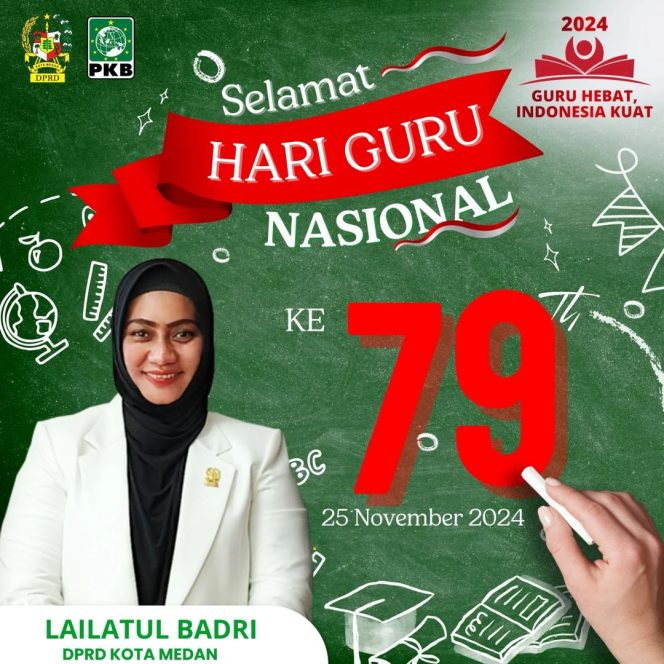 
					Peringati HGN 2024, Lailatul Badri: Guru Hebat, Indonesia Kuat