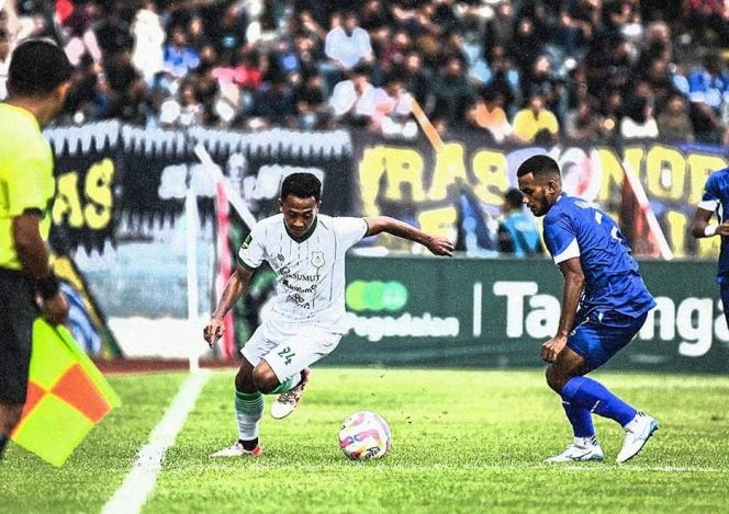 
					PSMS gagal amankan poin penuh melawan PSPS. Alhasil langkah PSMS ke babak 8 besar Liga 2 semakin sulit.