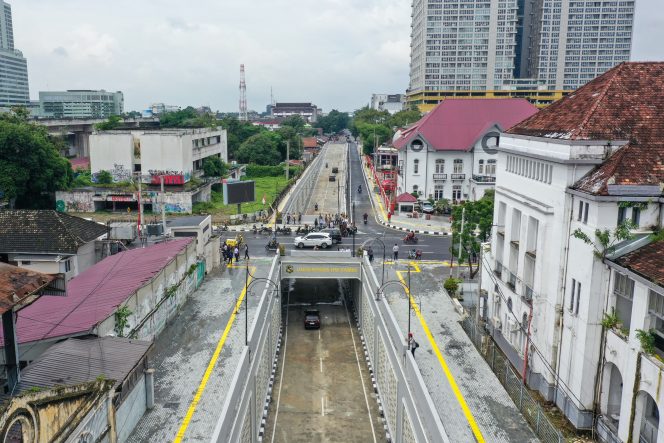 
					Gunakan APBD Medan dan Tenaga Lokal, Bobby Nasution Resmikan Underpass jalan HM Yamin