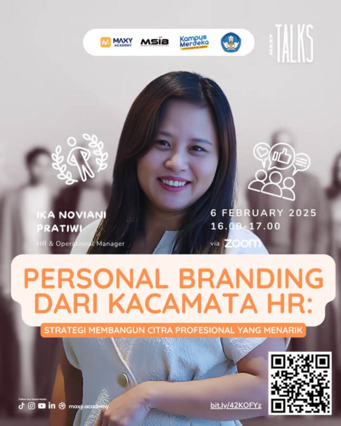 
					Bantu ‘Jobseeker’ Ciptakan Personal Branding, MAXY Academy Undang HR Profesional dalam Webinar Gratis