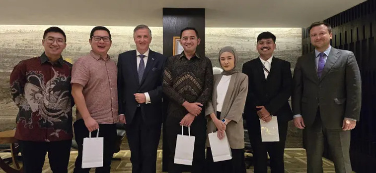 Diskusi Strategis AI Indonesia–Slowakia (Sumber: MAXY Academy)