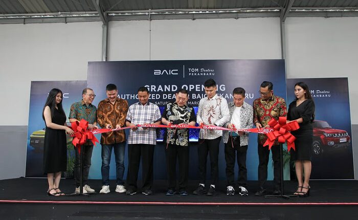 Grand Opening Showroom BAIC di Pekanbaru (Sumber: Hansen Construction)